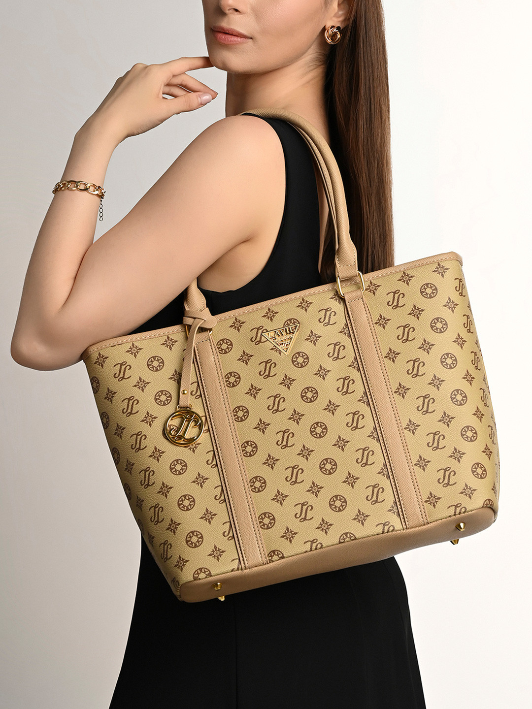 LAVIE Signature Women Mono Alameda Tote Handbag