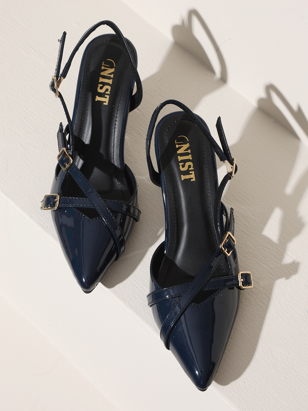 GNIST Stiletto Pumps with Buckles