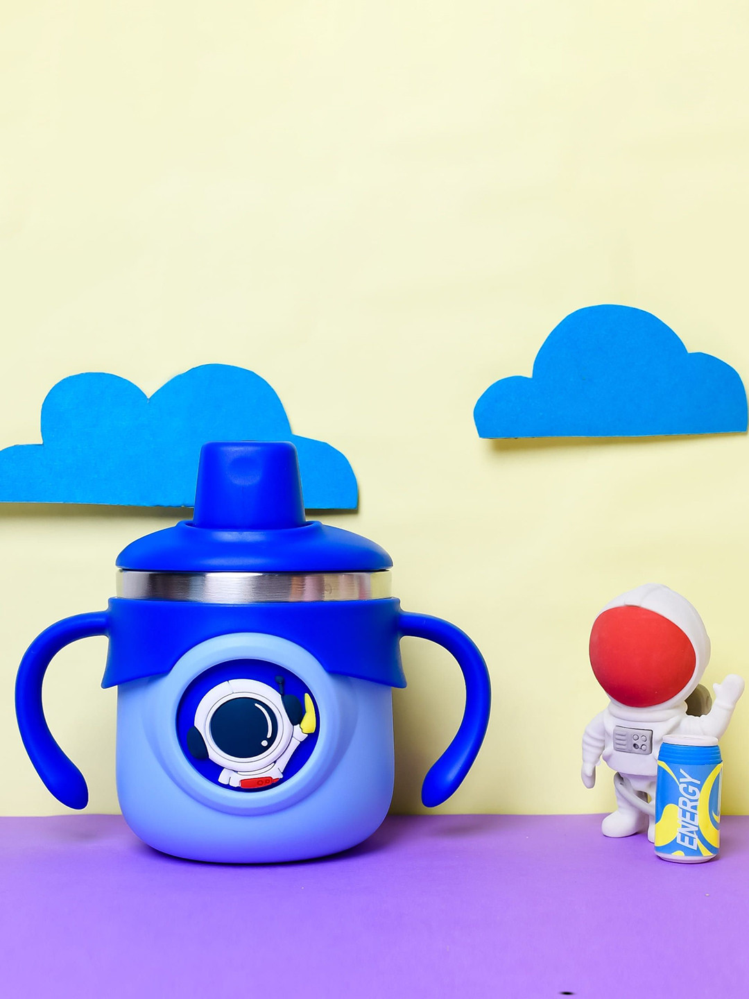 The Little Lookers KidsDouble Wall Insulated Sipper Bottle Sipper Cups With Baby Sippers