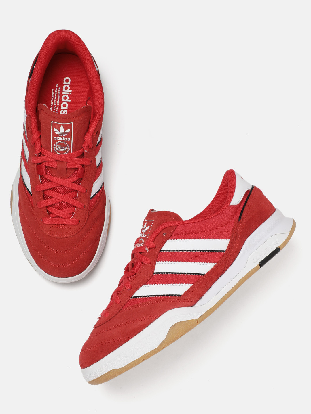 ADIDAS Originals Men Leather Textured Mundial FC Sneakers