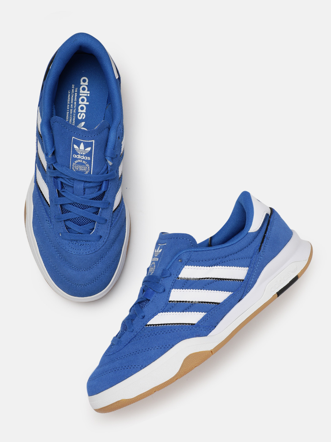 ADIDAS Originals Men Leather Textured Mundial FC Sneakers