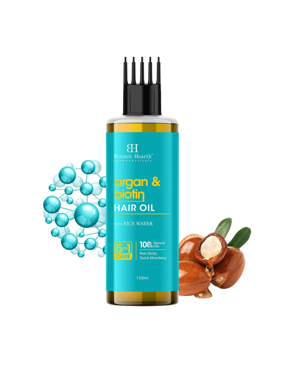 Botanic Hearth Argan & Biotin Hair Oil -150 ml