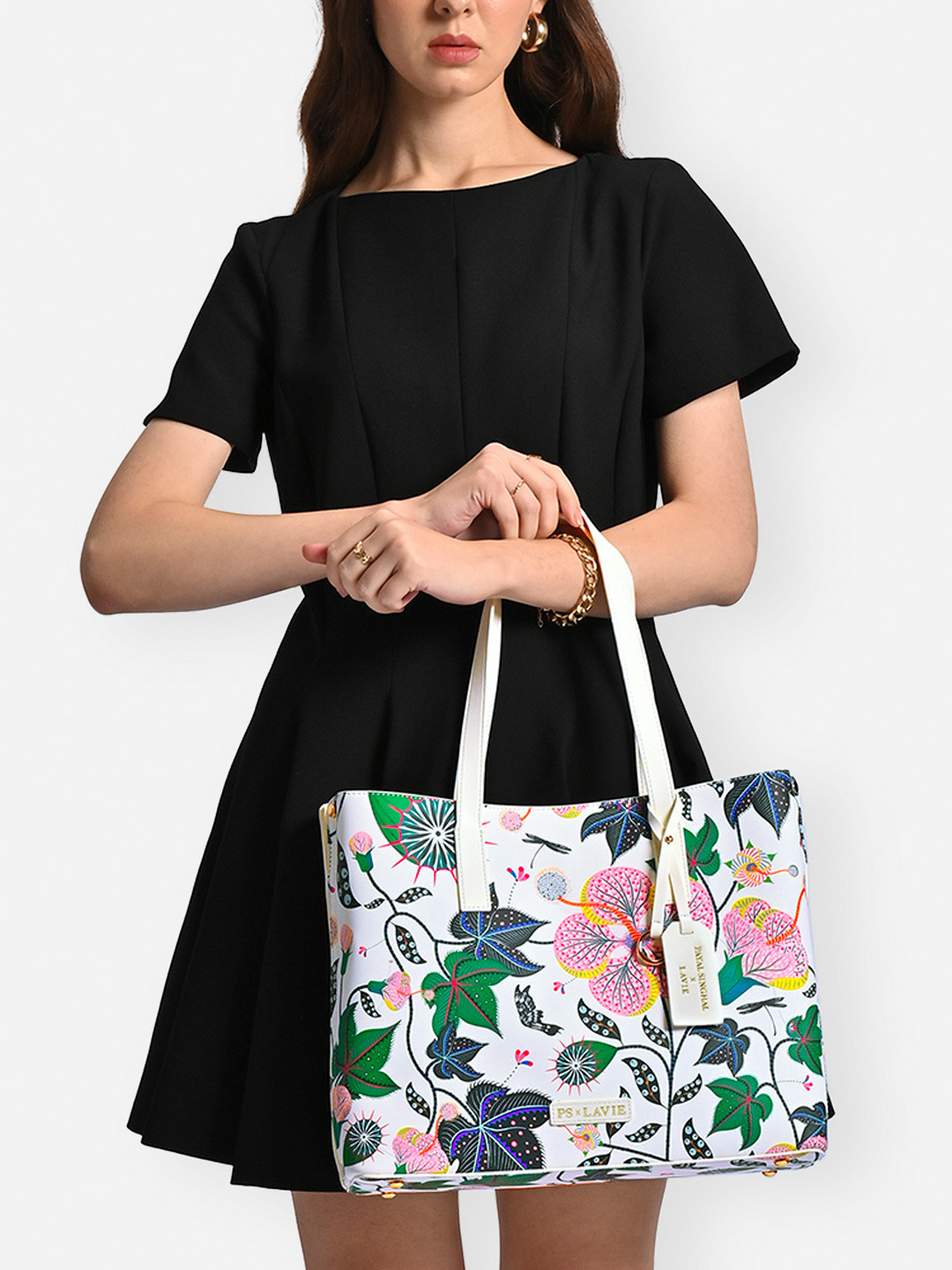 Lavie X Payal Singhal Limited Edition Abutilon 3C Totebag Handbag