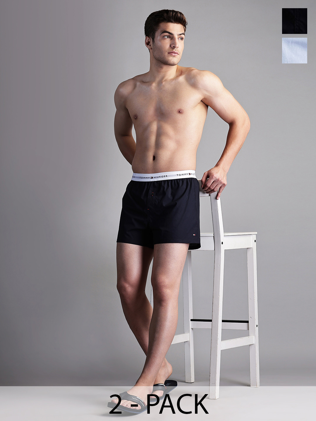 Tommy Hilfiger Men Pack Of 2 Cotton Boxers S25HMUW001