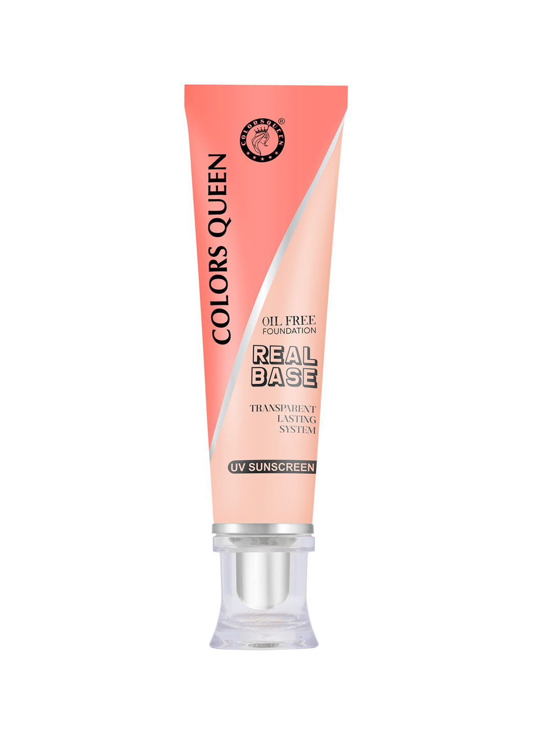 Colors Queen Oil Free Real Base Foundation- 40 ml- Toffee 06