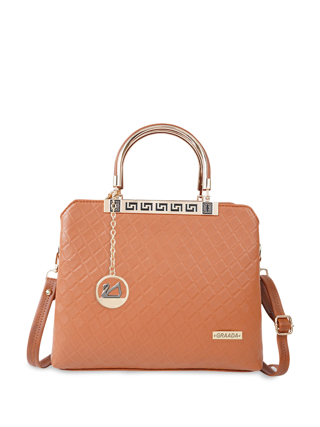 GRAADA Women Textured Handheld Bag