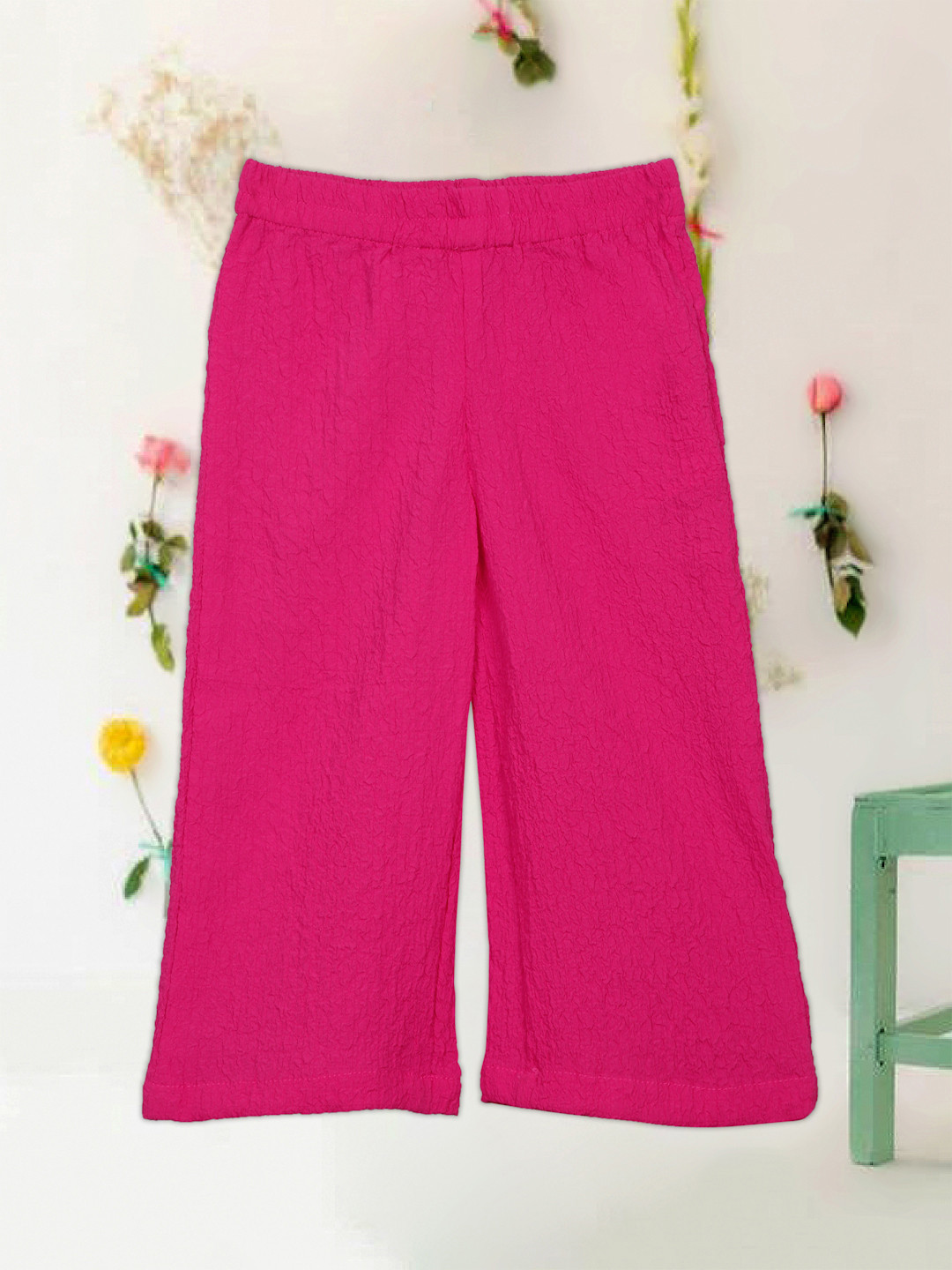 SAKA DESIGNS Girls Flared Palazzos