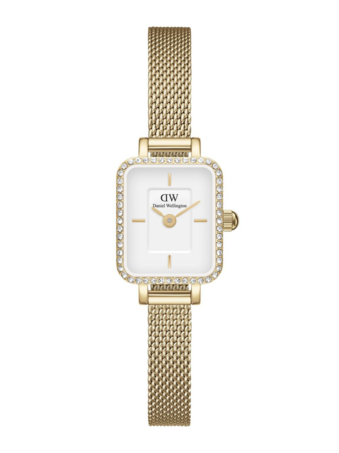 Daniel Wellington Women Dial & Stainless Steel Straps Analogue Chronograph Watch DW00100730K