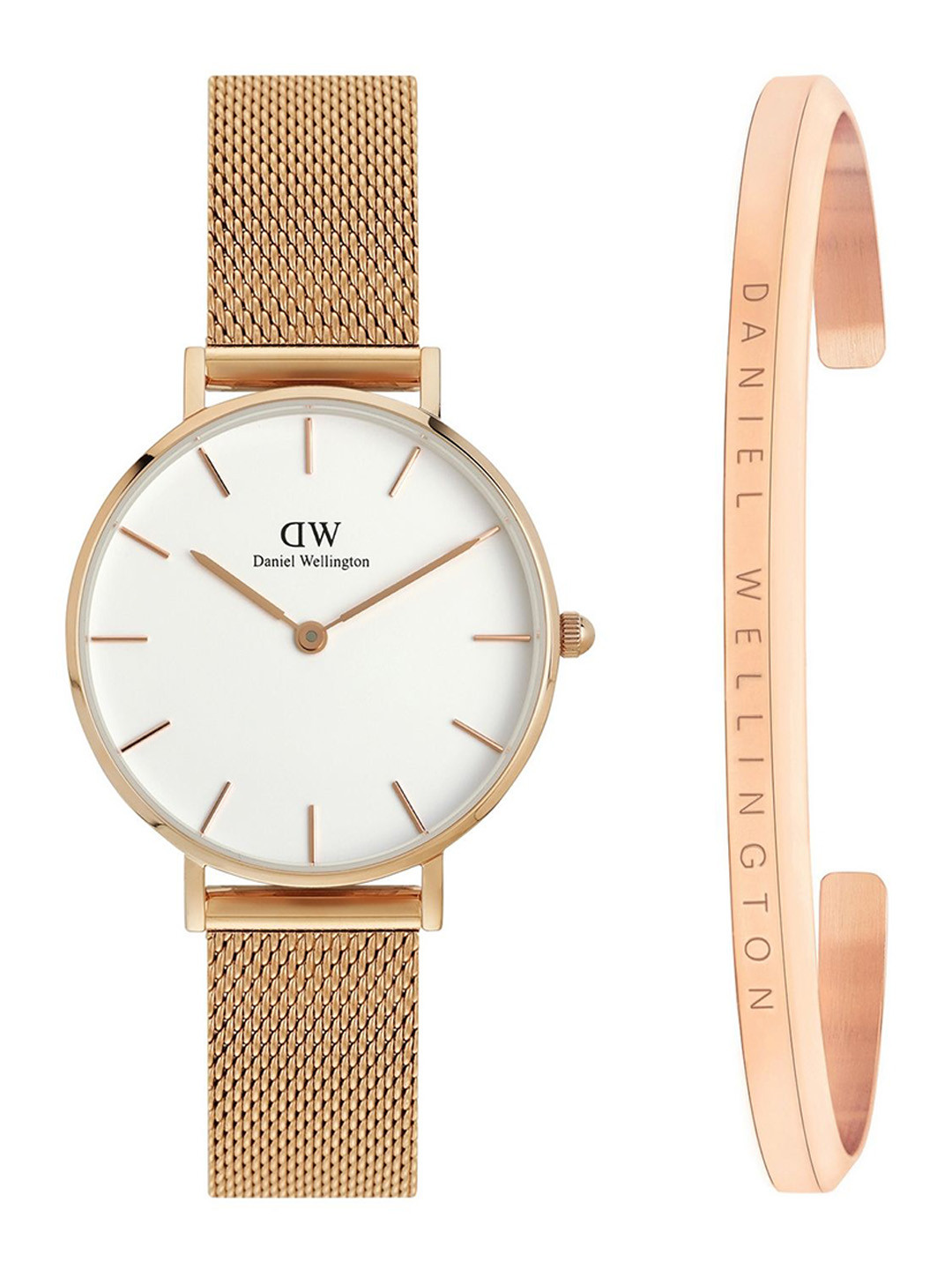 Daniel Wellington Unisex Dial & Stainless Steel Straps Analogue Watch DW00500019K