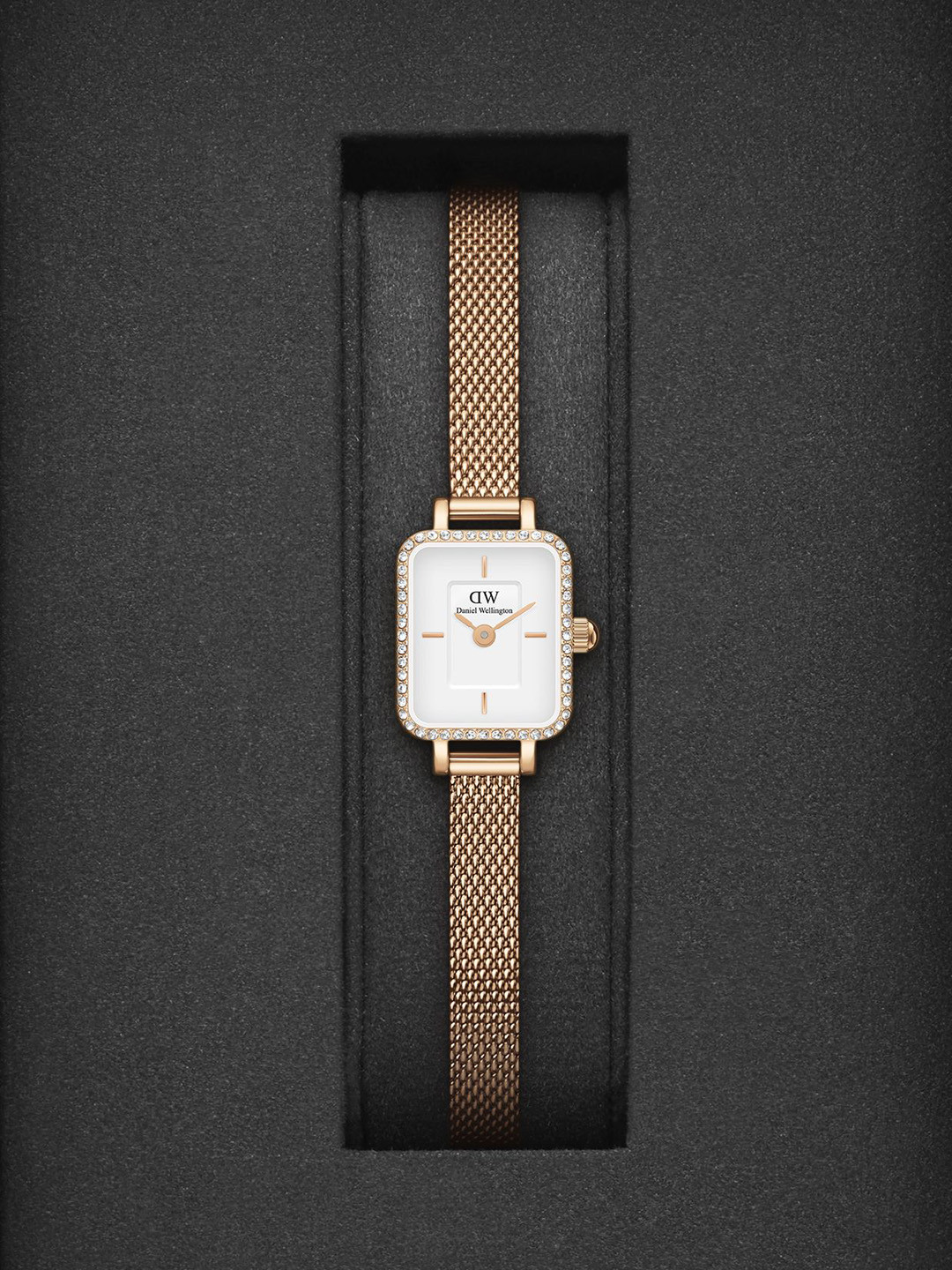 Daniel Wellington Women Dial & Stainless Steel Straps Analogue Chronograph Watch DW00100731K