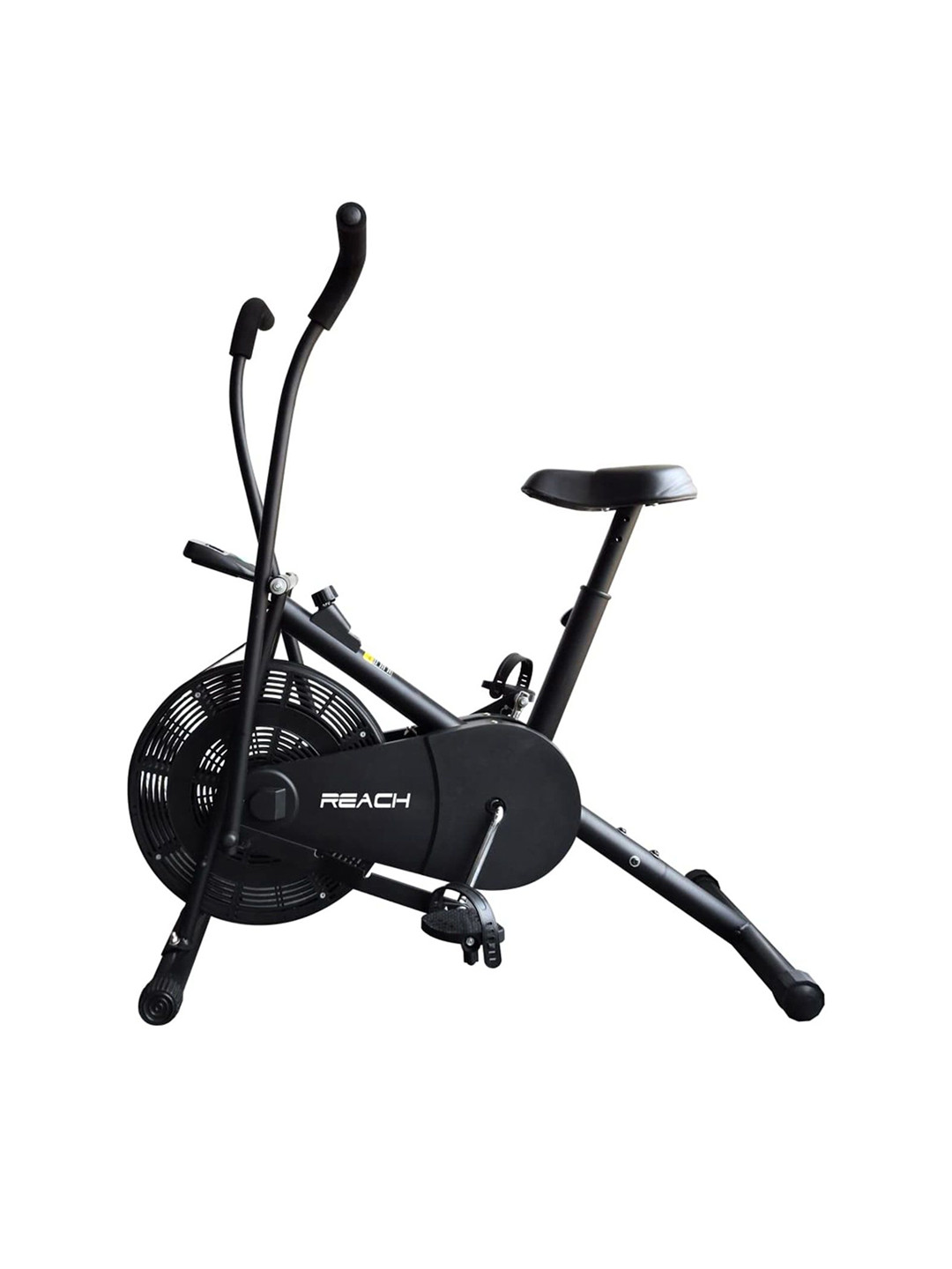 Reach AB110 Air Bike Exercise Cycle With Moving or Stationary Handle With Cushioned Seat