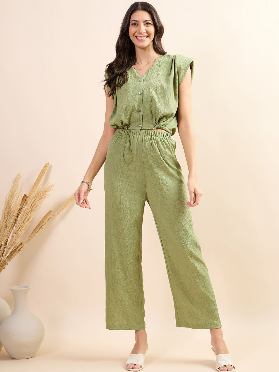 Kiarabel Retail Sleeveless Top With Trouser