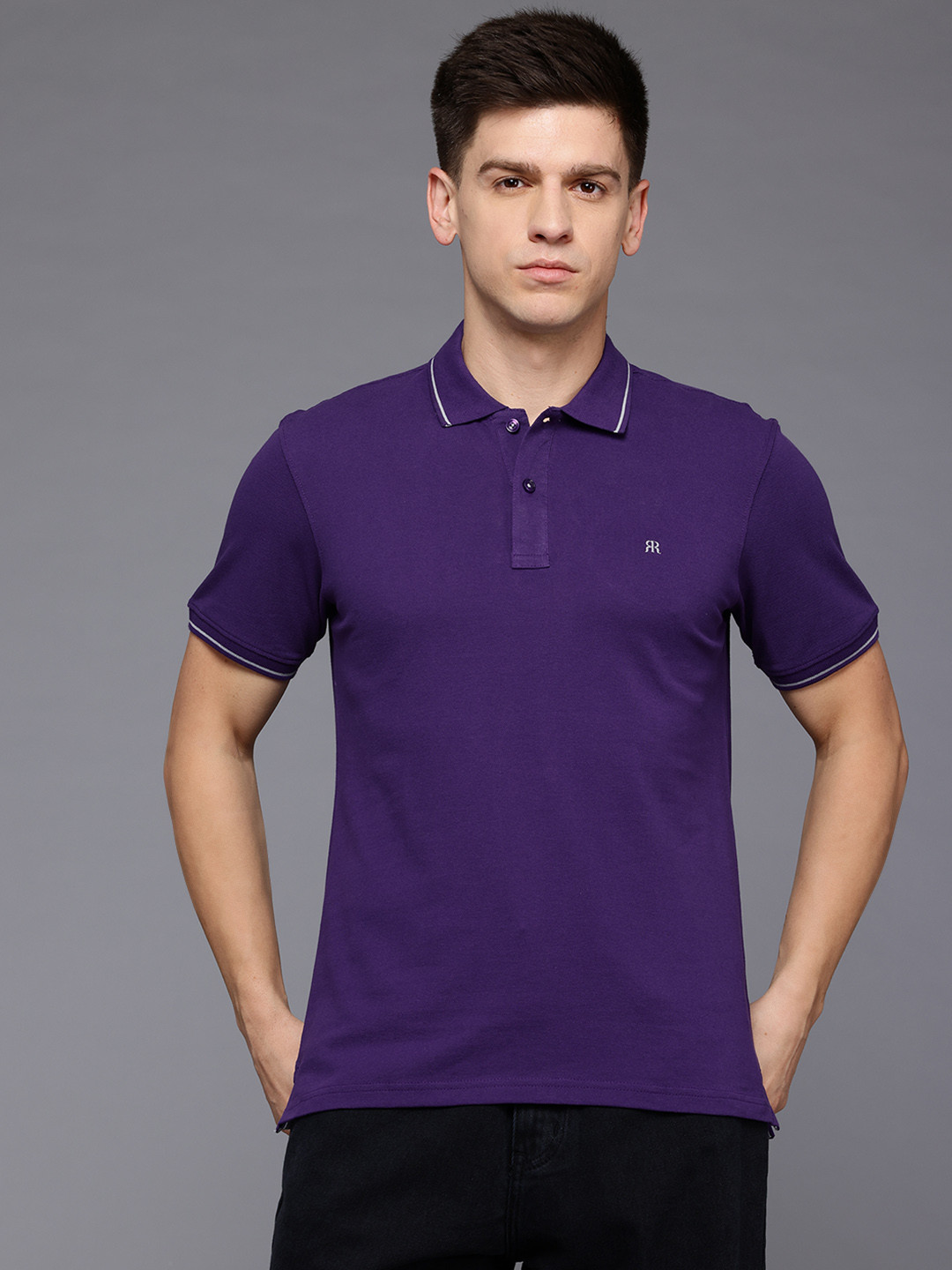 Raymond Polo Collar Pure Cotton Modern Fit T-shirt