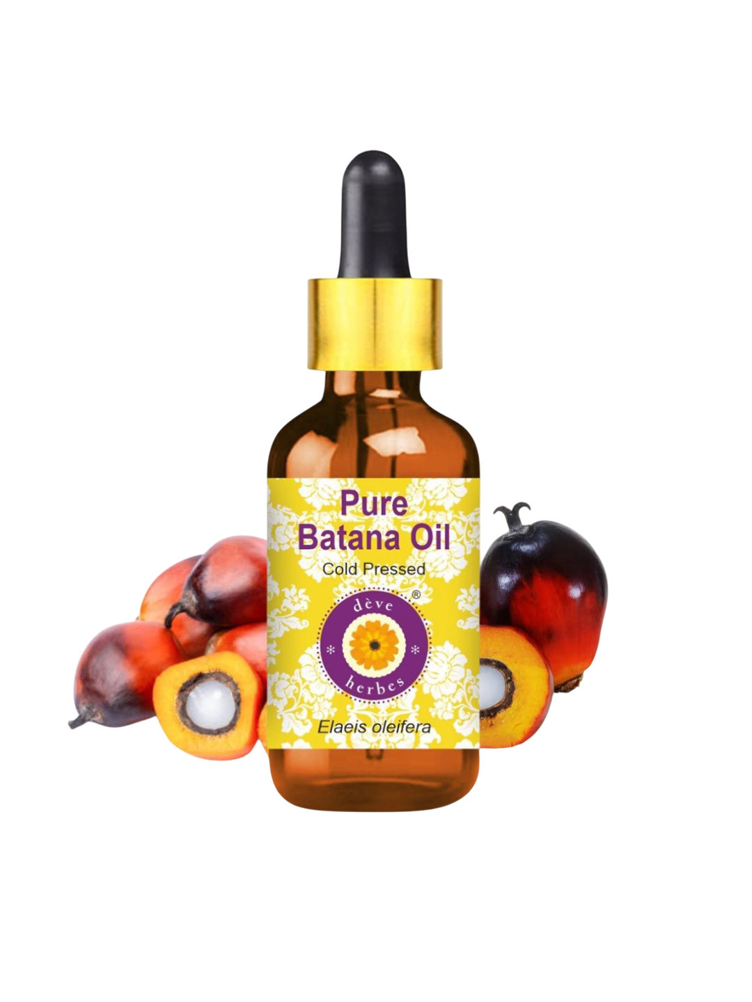 Deve Herbes Pure Batana Oil Cold Pressed With Glass Dropper - 30 ml