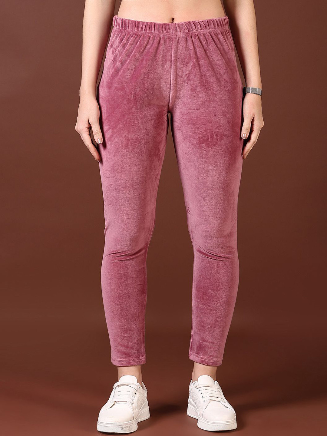 V-Mart Women Velvet  Ankle-Length Leggings