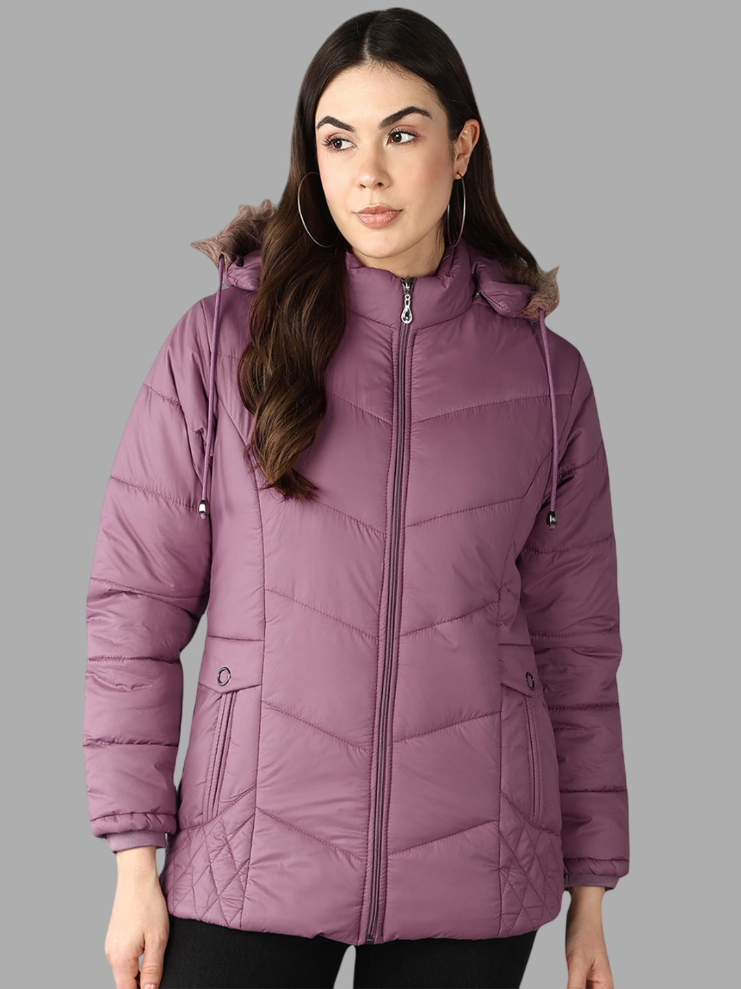 ELLIPSE Women Water Resistant Hooded Padded Jacket
