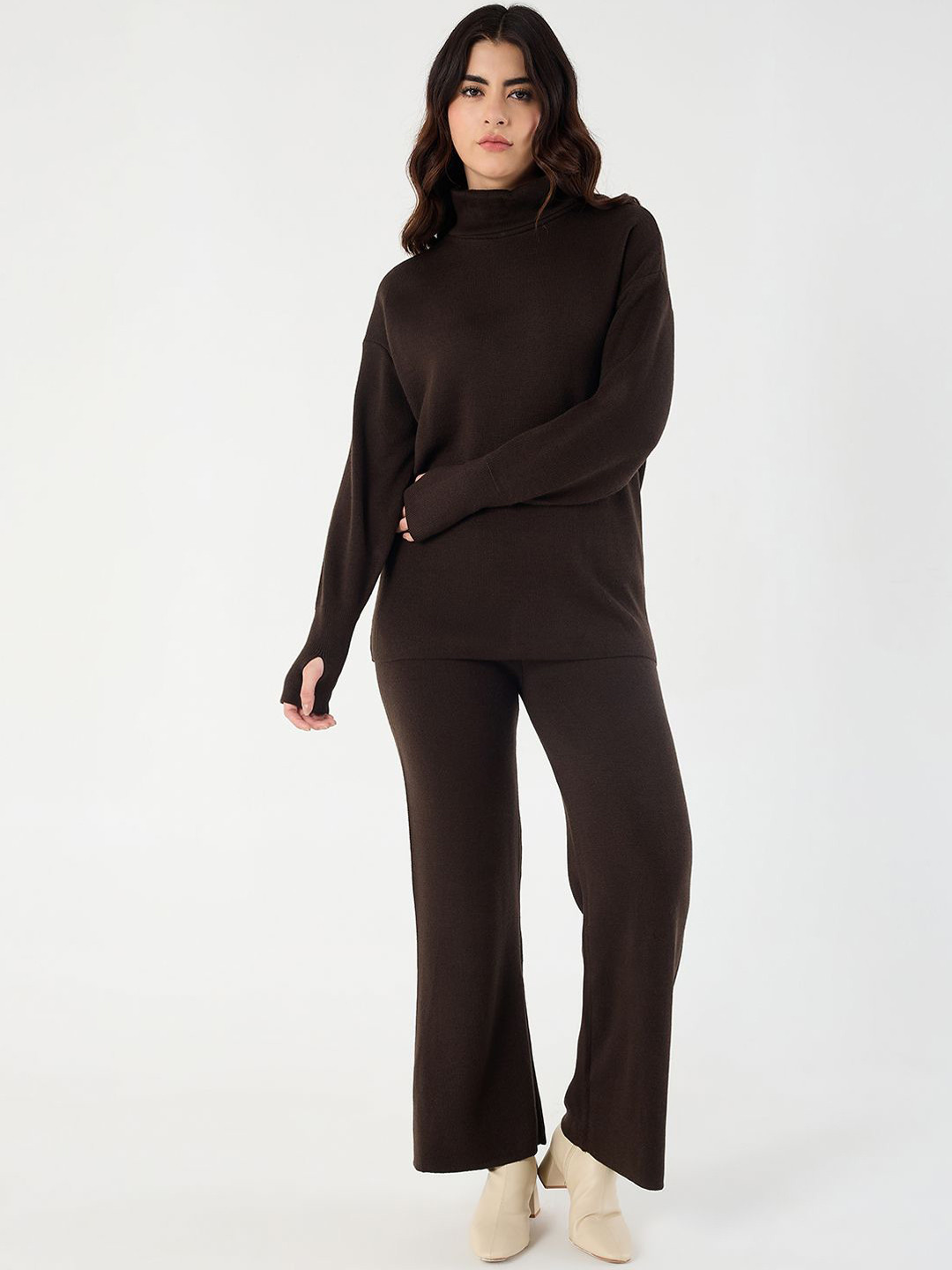 FEMMELLA High Neck Sweater With Trousers