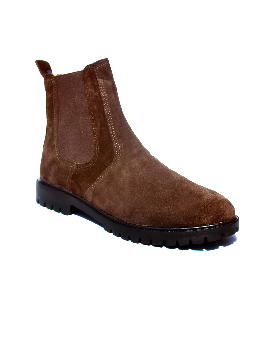 Wolvenmilano Men Block Heel Chelsea Boots