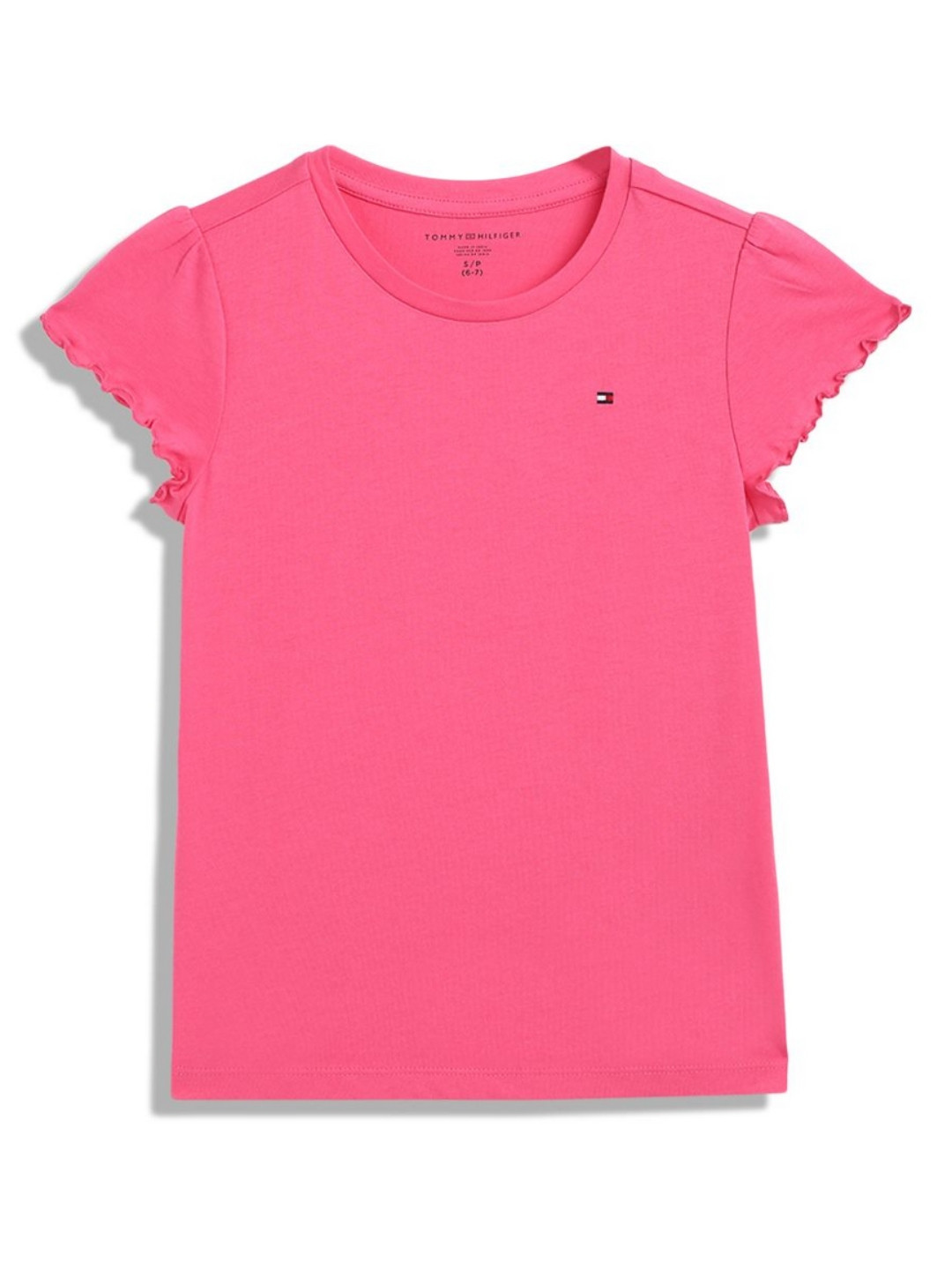 Tommy Hilfiger Girls Indigo Applique T-shirt