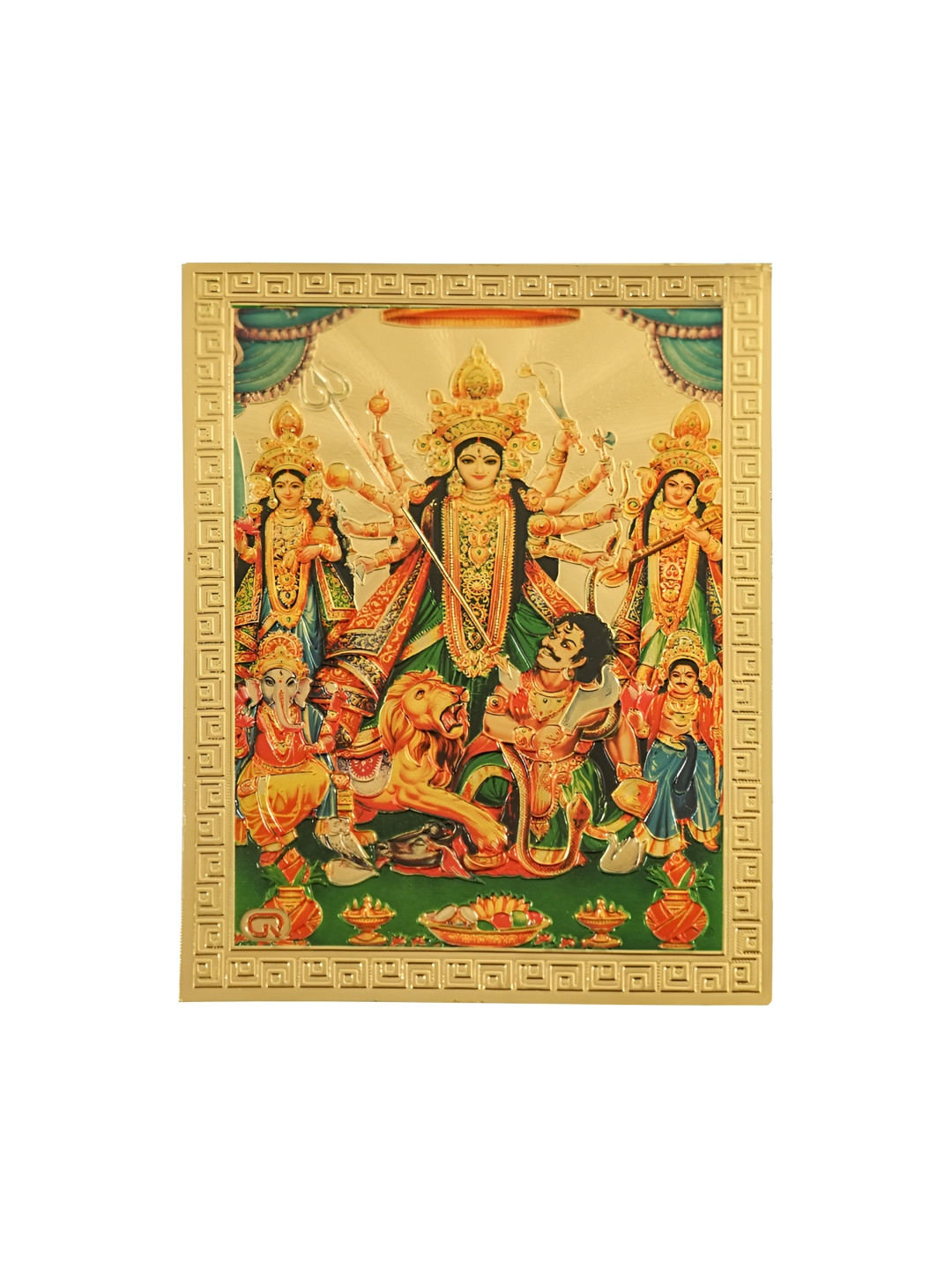Hawai Mata Durga Paper Wall Rectangle Photographs Wall Art -3.5 x 2.5 In