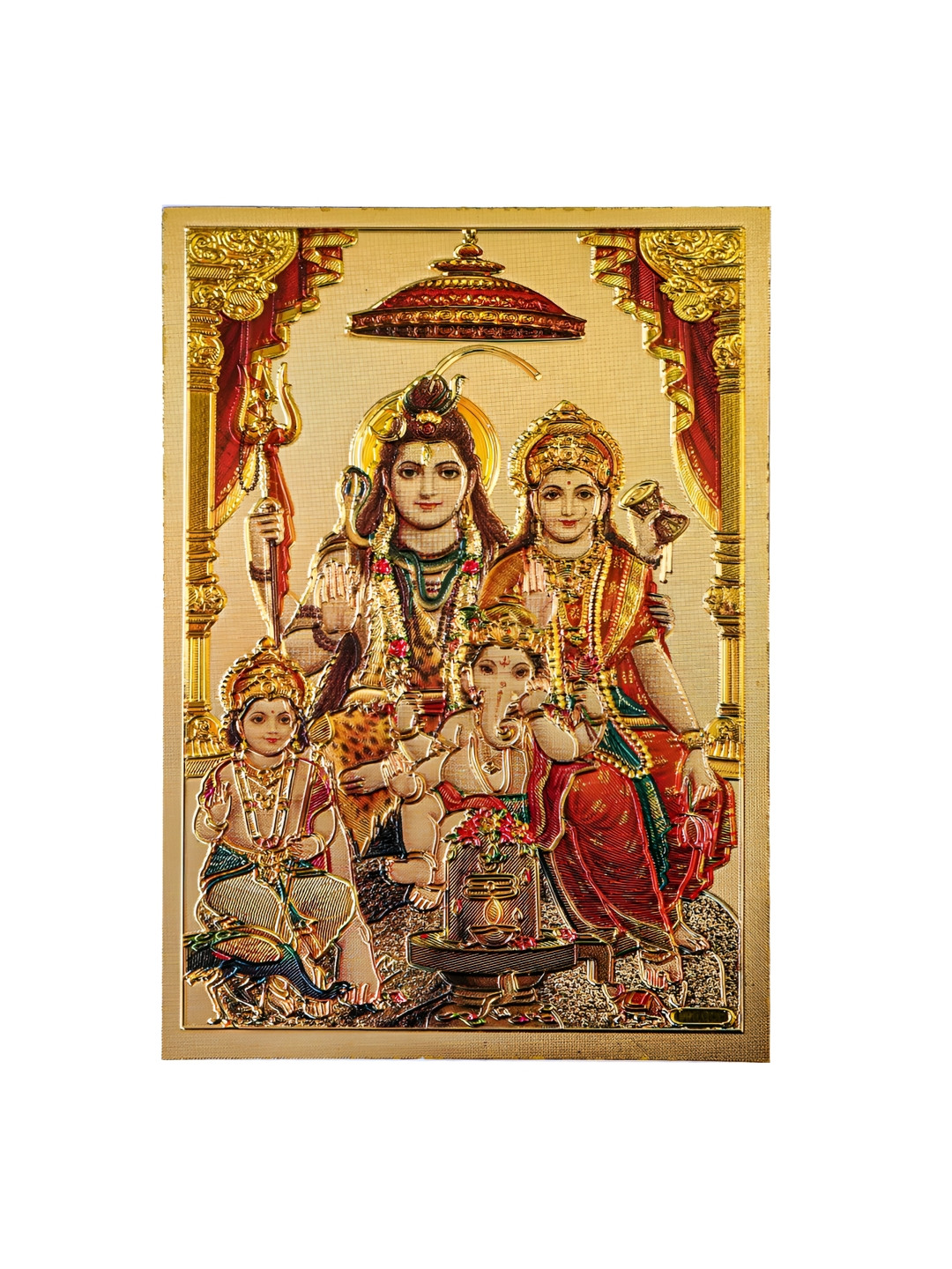 Hawai Gold-Toned 1 Piece Paper Wall Fashion