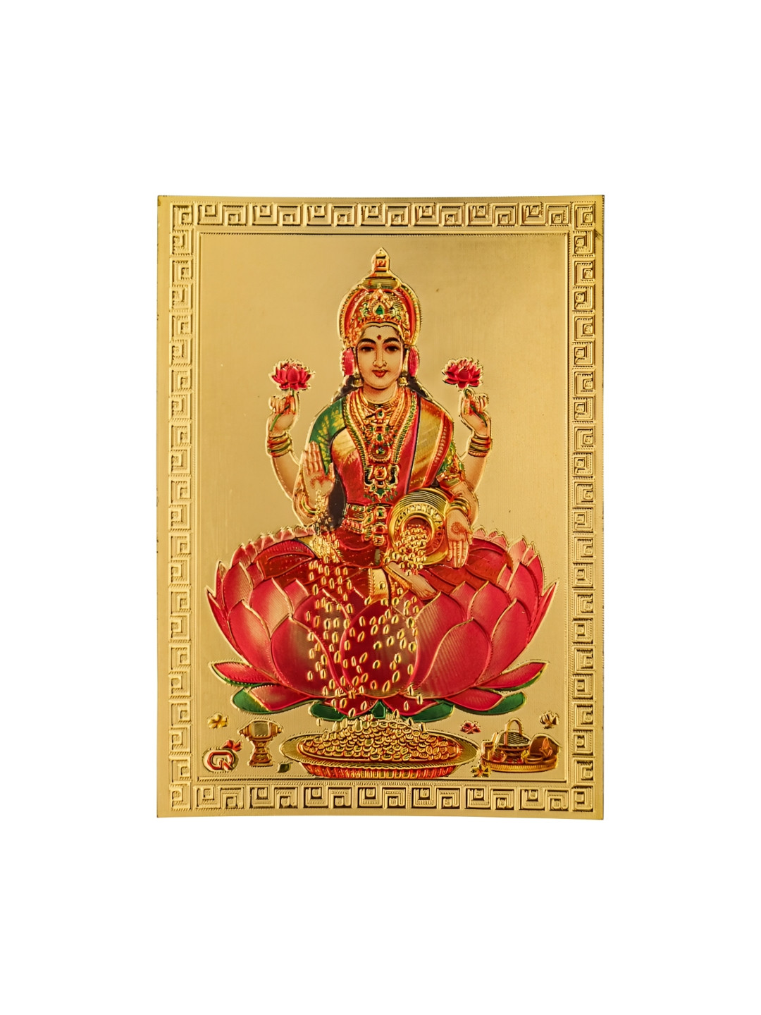 Hawai Goddess Laxmi Paper Wall Rectangle Photographs Wall Art - 2.5 x 3.5 In