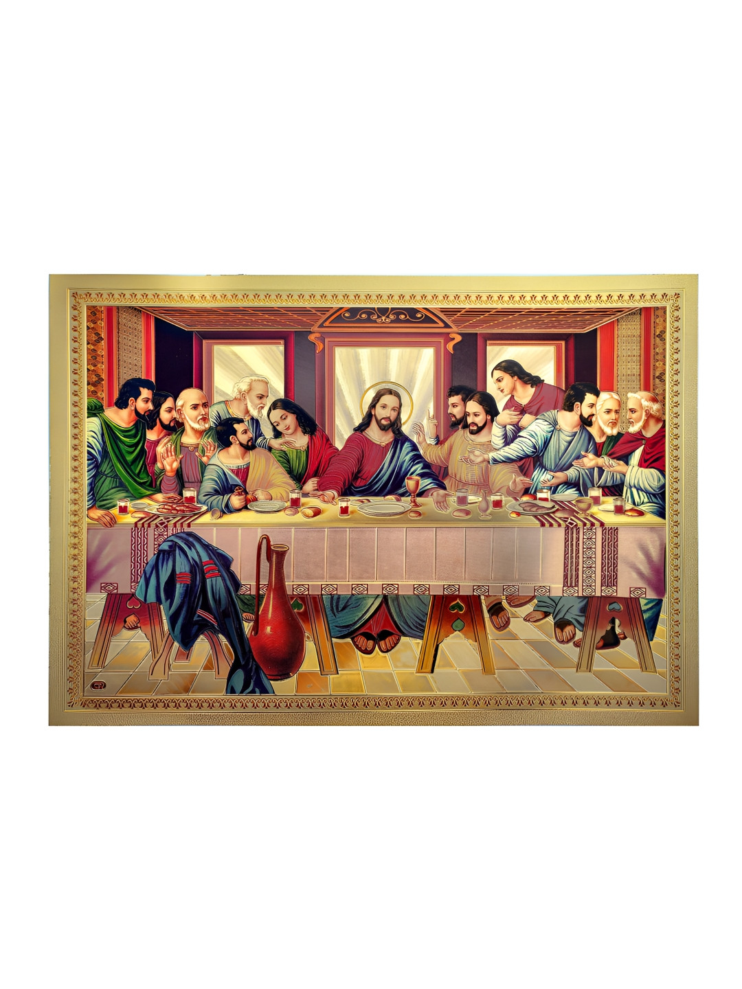 Hawai Jesus Christ Paper Wall Rectangle Photographs Wall Art - 8.26 x 12.20 in