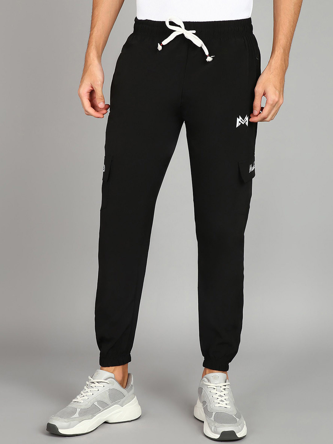 Mank D Boys Relaxed-Fit Mid-Rise Dry Fit  Joggers