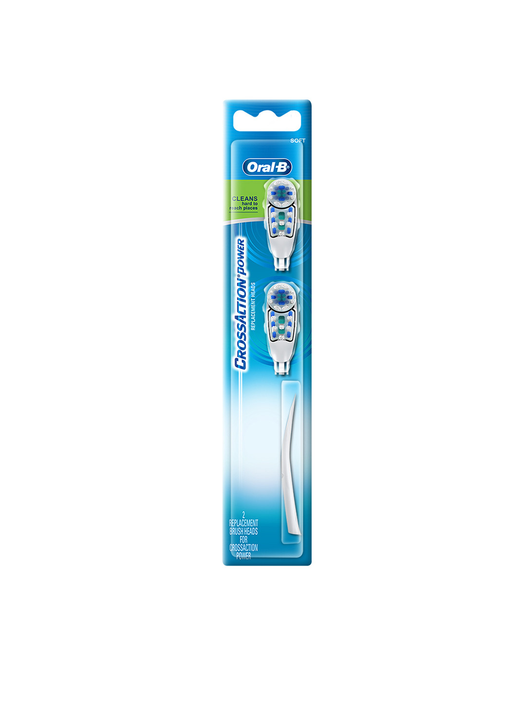 Oral - B CrossAction Power Soft Toothbrush Replacement Head