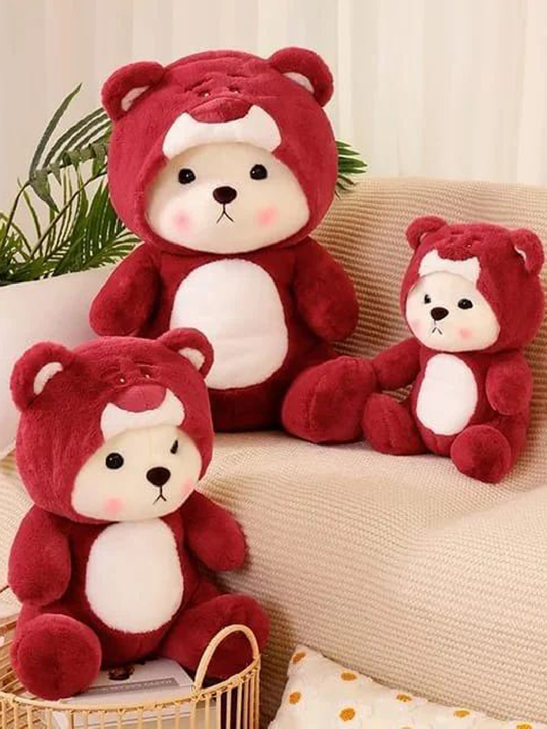 AN TEDDY Polyfill Cute Lina Love Teddy Bear Soft Plush Stuffed Toy