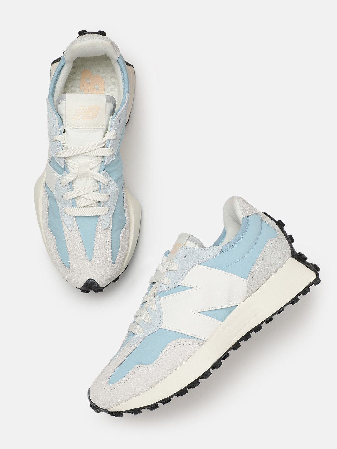 New Balance Women 327 Suede Striped Everyday Sneakers