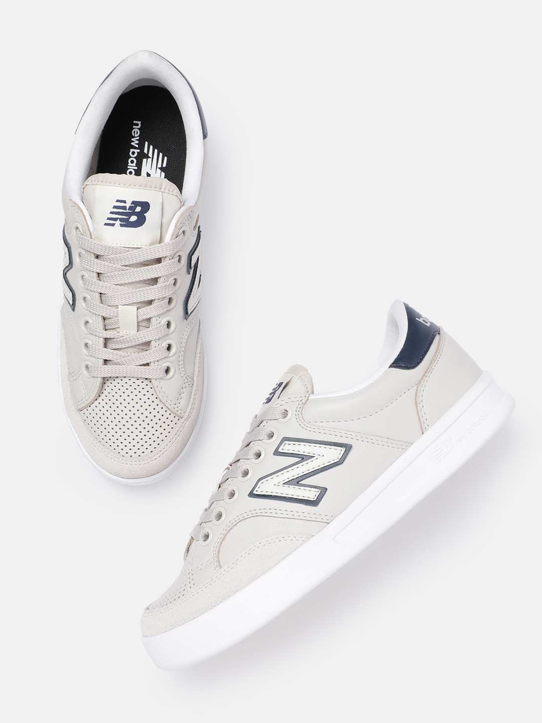 New Balance Unisex Proctc Perforations Leather Sneakers