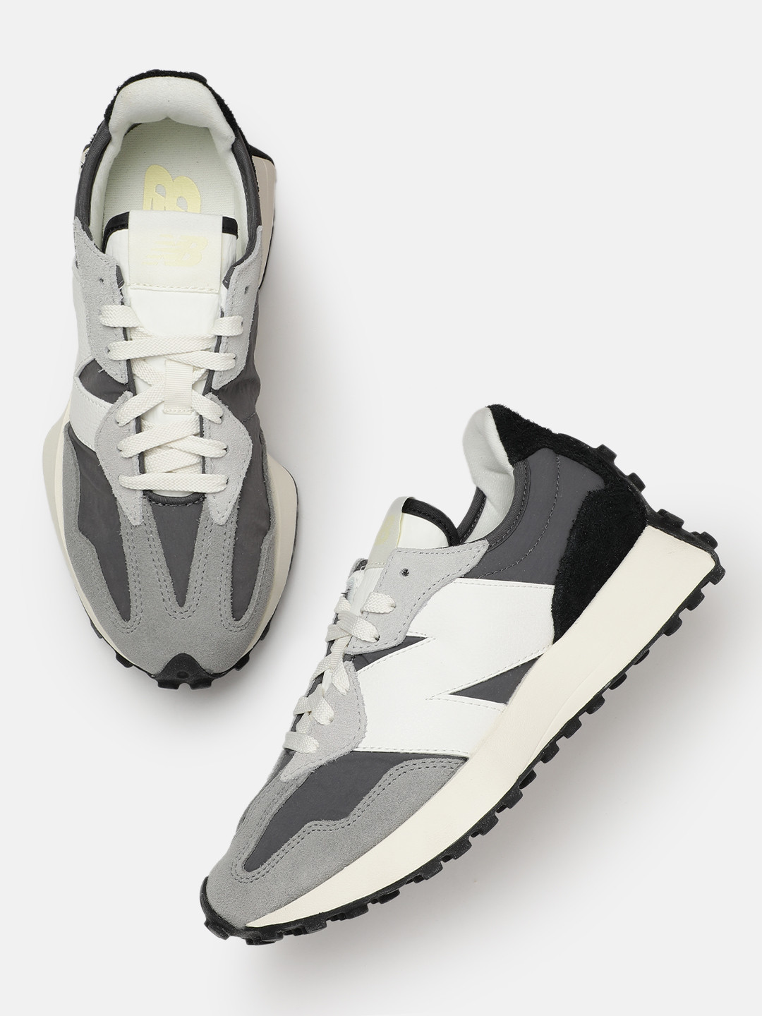 New Balance Women 327 Suede Striped Everyday Sneakers