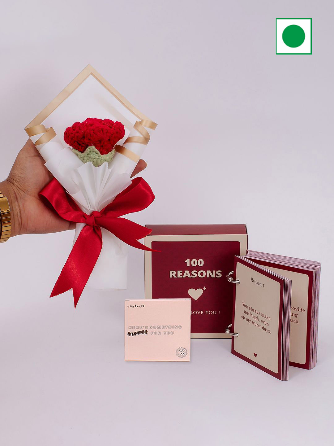 Confetti Gifts Unisex Set of 3 Valentines Gift