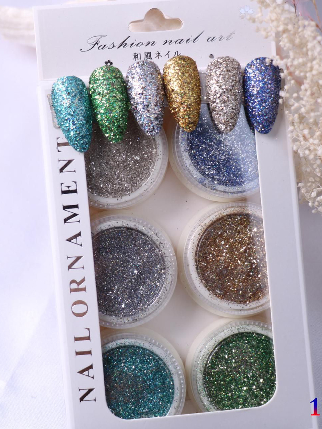 Cameleon Set of 6 Nail Art Decoration Kit -#19