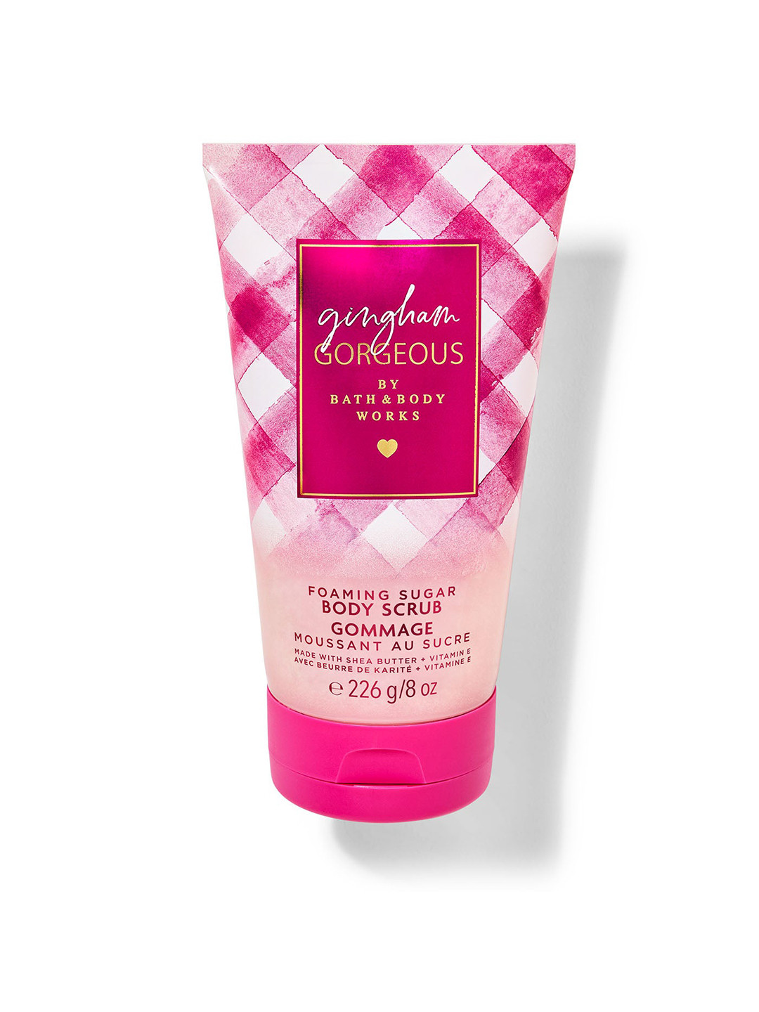 Bath & Body Works Gingham Gorgeous Foaming Sugar Scrub With Shea Butter - 226g