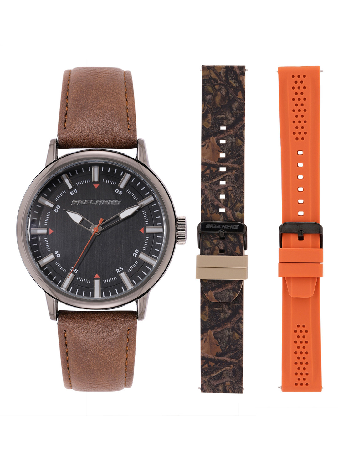 Skechers Men Analogue Watch with Additional Straps SR9101