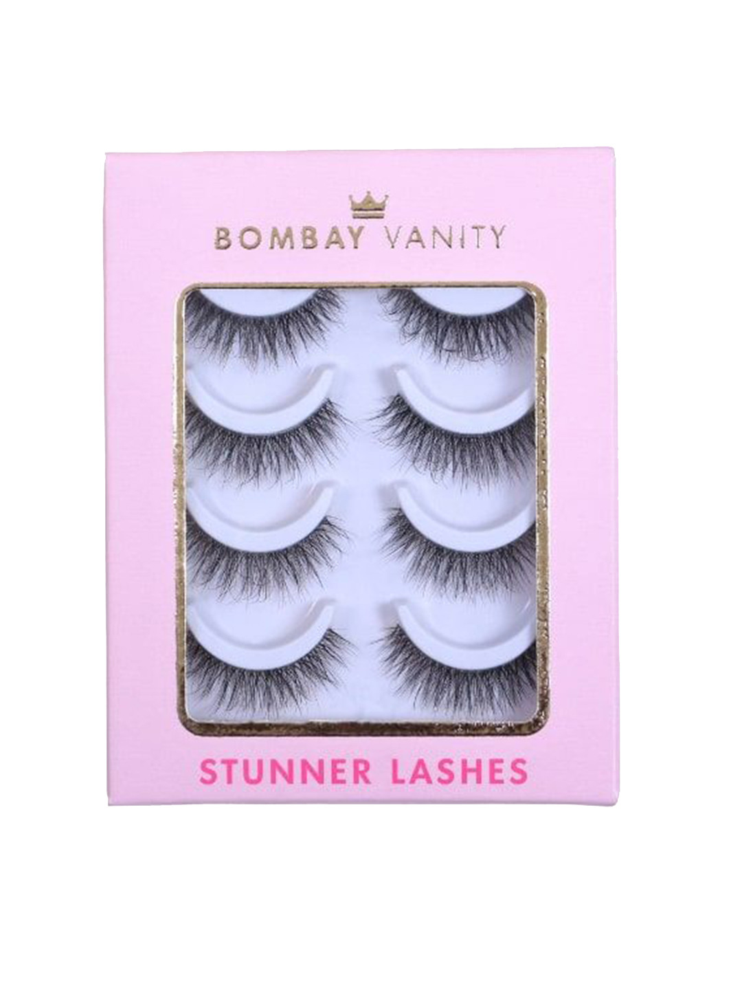 BOMBAY VANITY 4 Pairs Stunner False Eyelash - Elegant