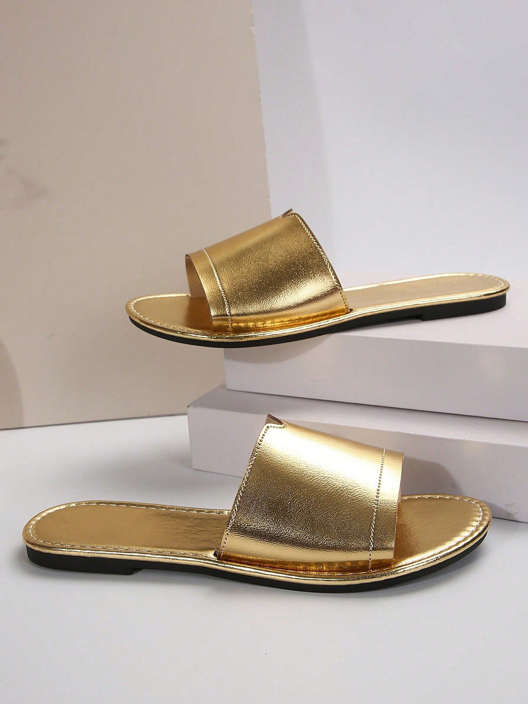 Jbarg Women Open Toe Flats