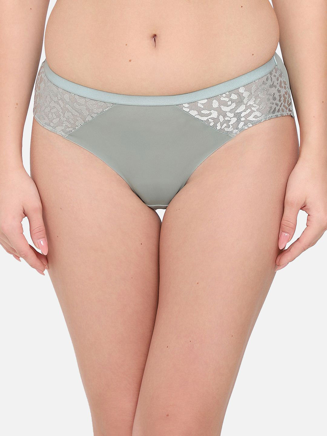 Wacoal Women Invisible Grey Low Rise Hipster Briefs PI03Q01-GR