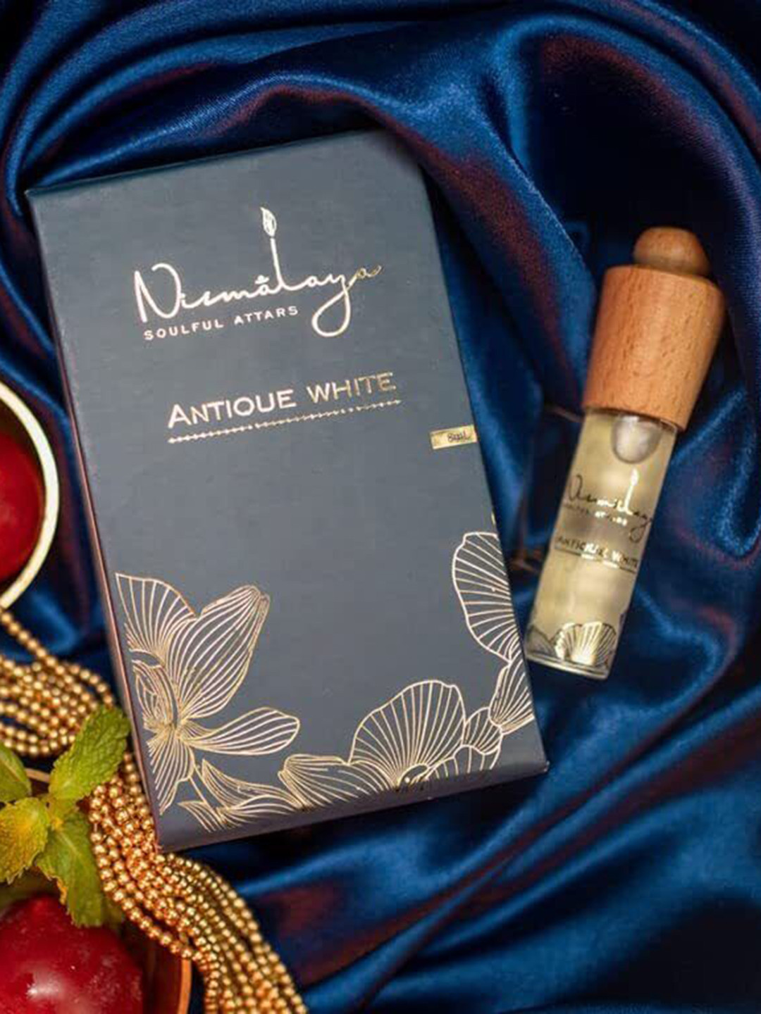 Nirmalaya Antique White Long-Lasting Attar - 8ml