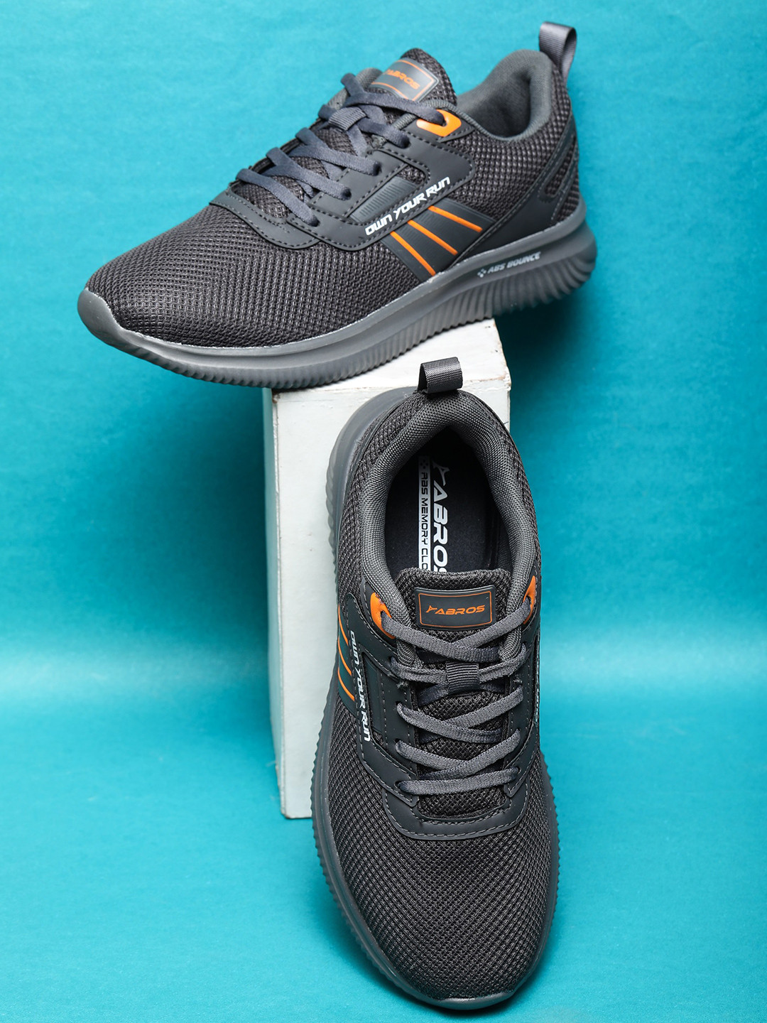 ABROS Men Air Lace-Ups Running Shoes