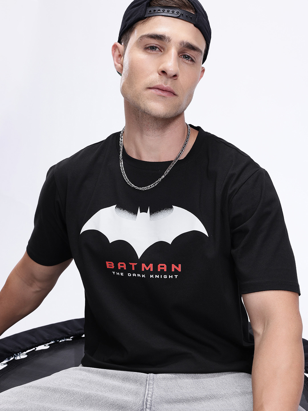 Kook N Keech Batman Graphic Printed T-shirt