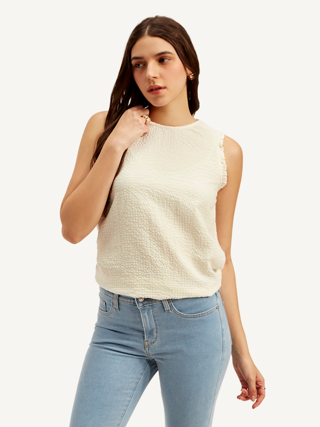 Levis Seersucker Regular Top