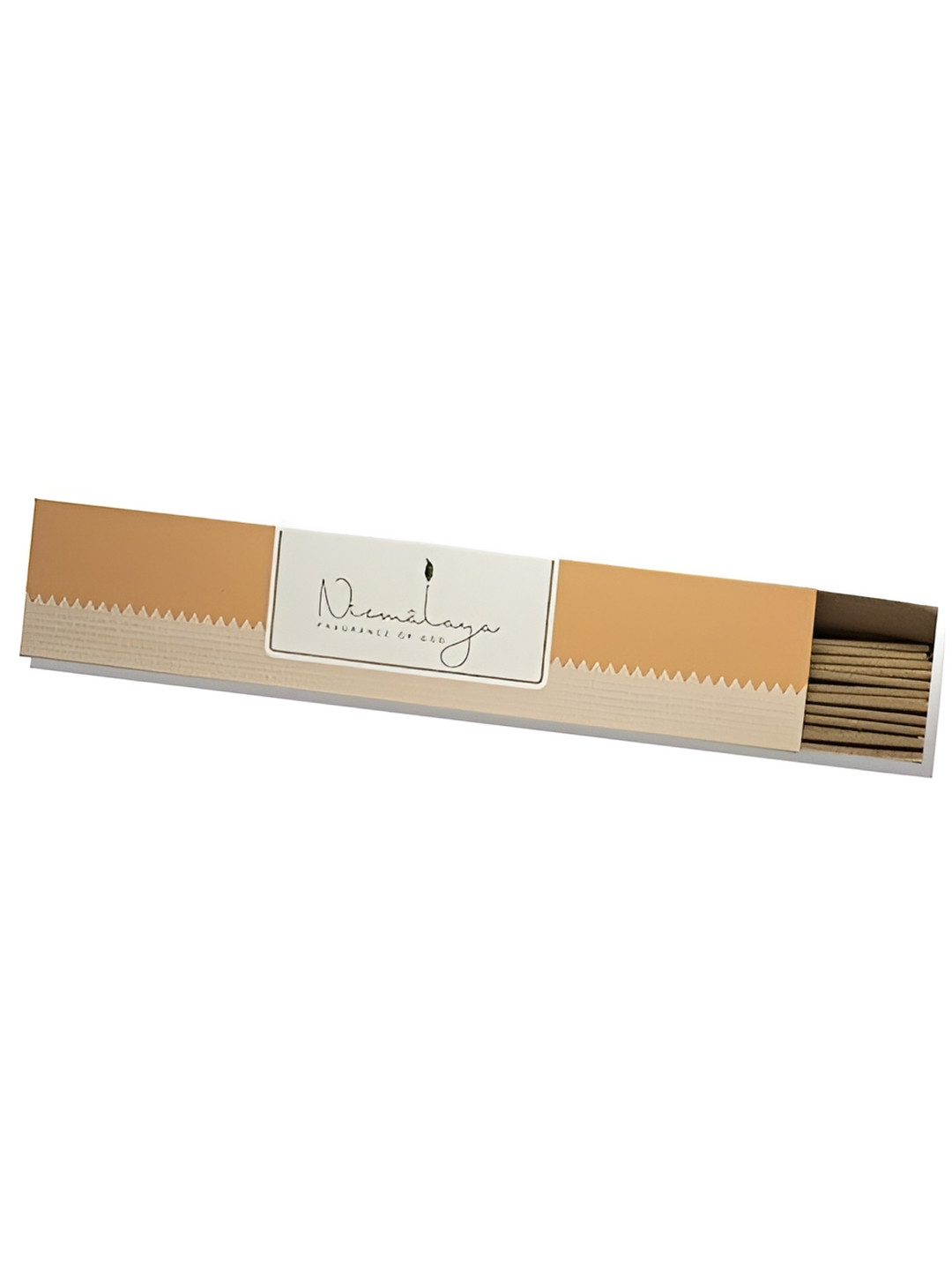 Nirmalaya 30 Pieces Brown & Beige Mysore Sandalwood Incense Sticks