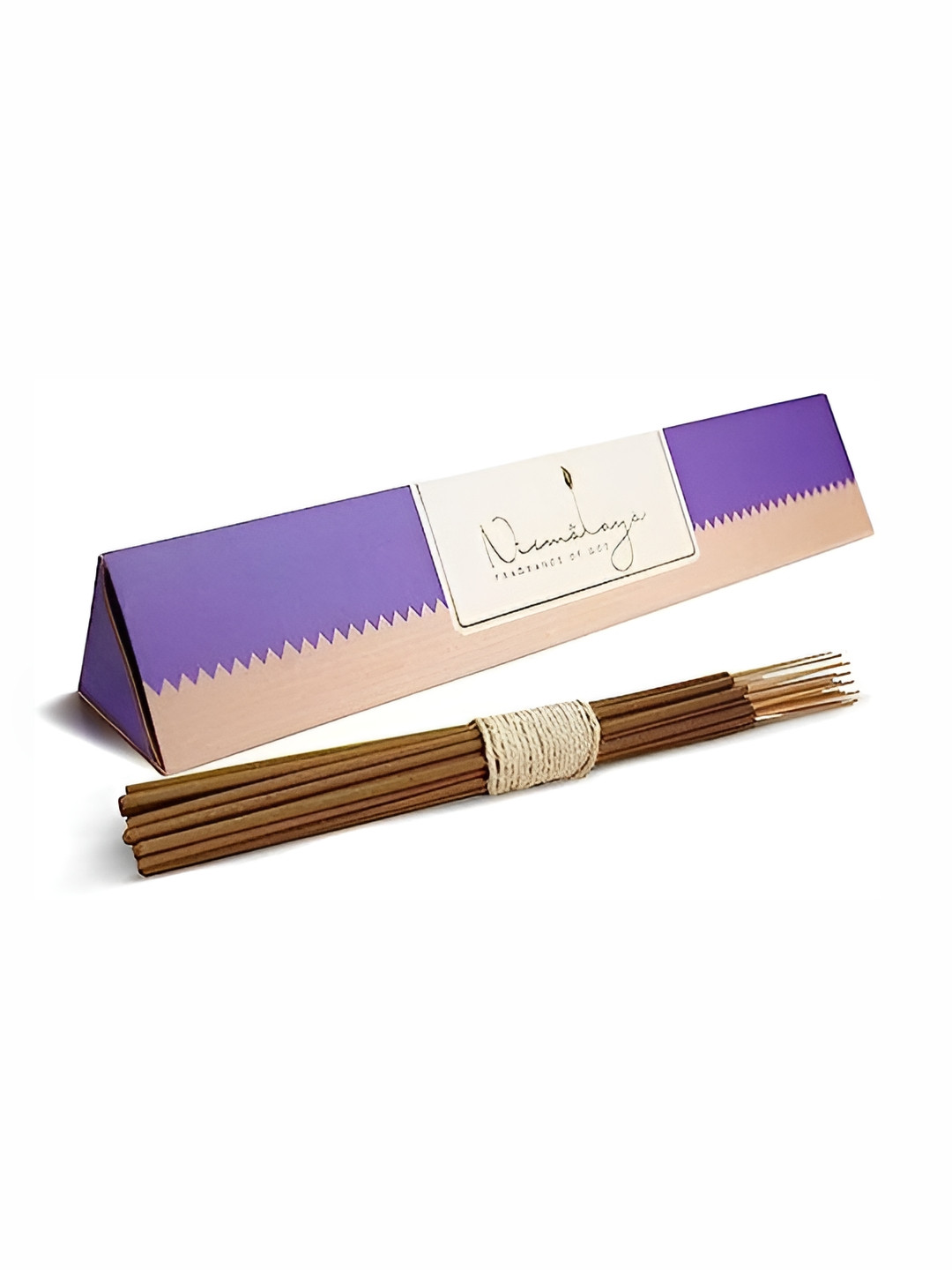 Nirmalaya 40 Pieces Brown & Violet Patchouli Incense Sticks Agarbatti