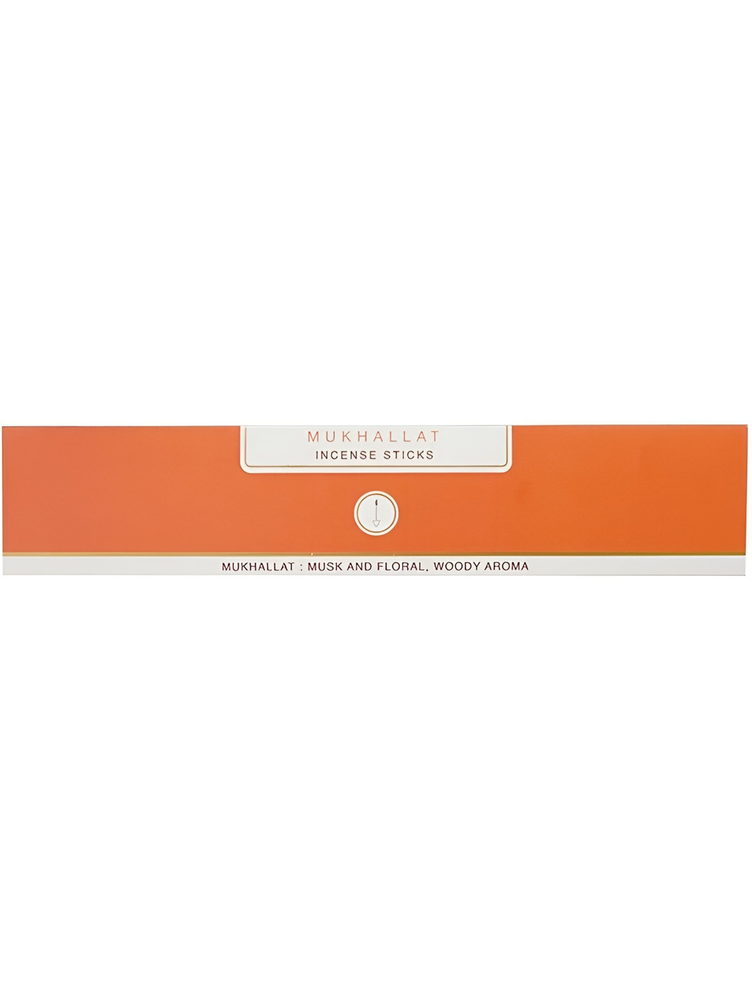 Nirmalaya Brown & Orange-Color 30 Pieces 100% Organic Mukhallat Incense Sticks Agarbatti