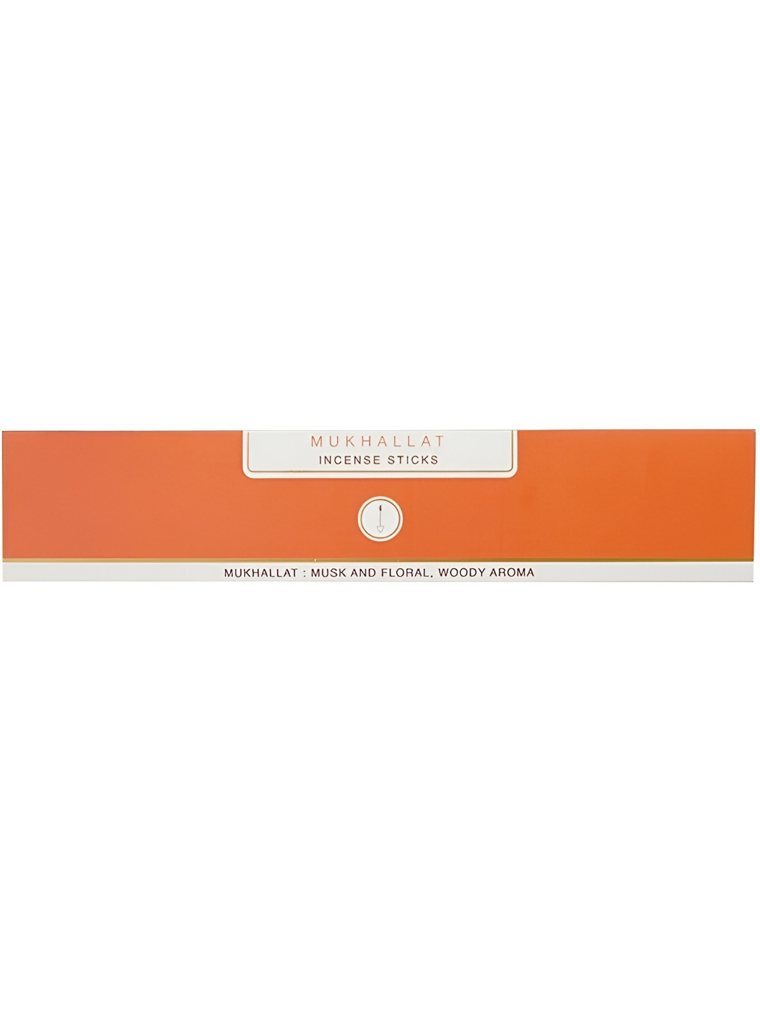 Nirmalaya Brown & Orange-Color 30 Pieces 100% Organic Mukhallat Incense Sticks Agarbatti
