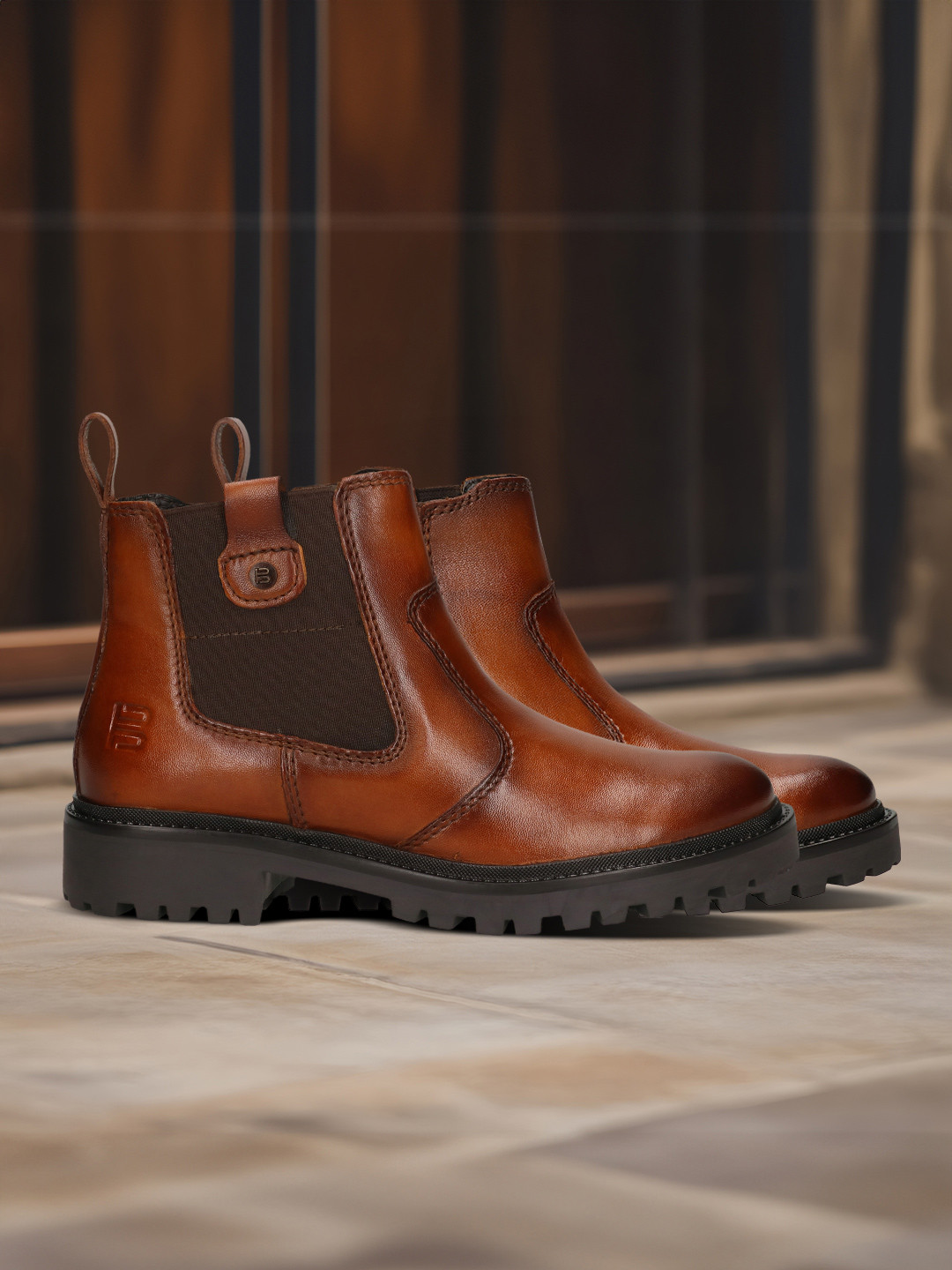 BAGATT Rania Women Casual Block-Heeled Chelsea Boots