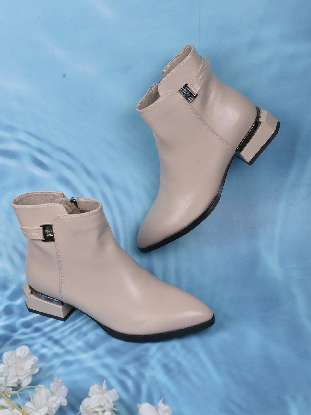 Ronnie Grey Women Ankle Length Boots
